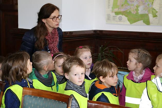 Z świąteczną wizytą w ratuszu