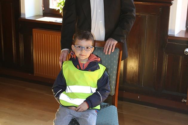 Z świąteczną wizytą w ratuszu