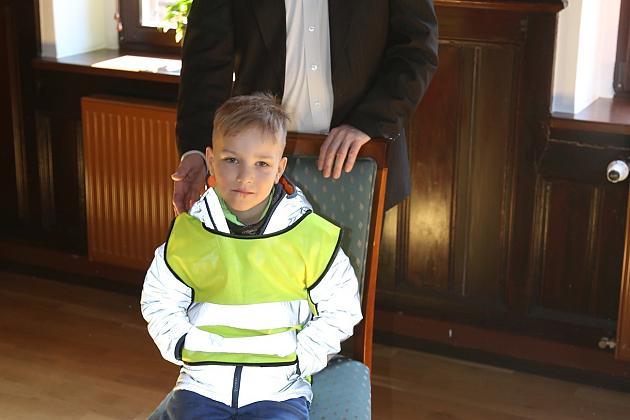 Z świąteczną wizytą w ratuszu