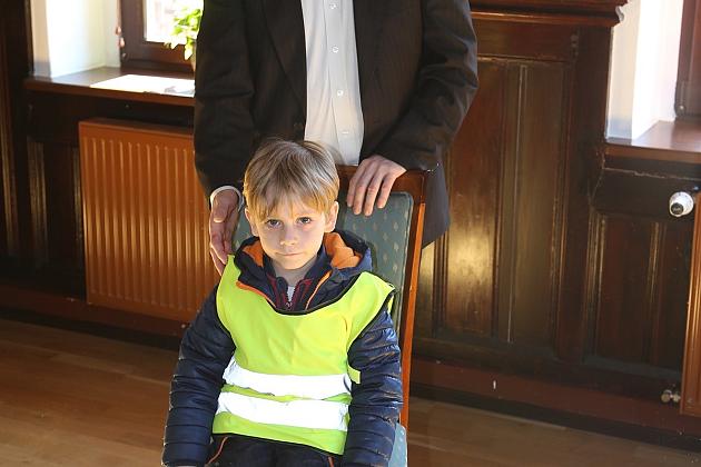 Z świąteczną wizytą w ratuszu