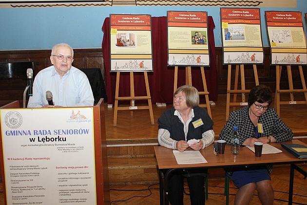 Konferencja o sytuacji seniorów w Lęborku