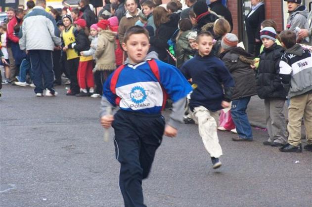 Biegali w Mikołajki