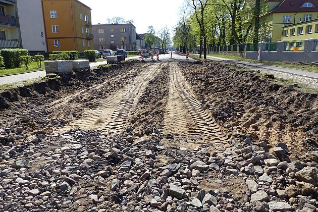 Wykopy na Warszawskiej, asfalt na Monte Cassino i Dworcowej