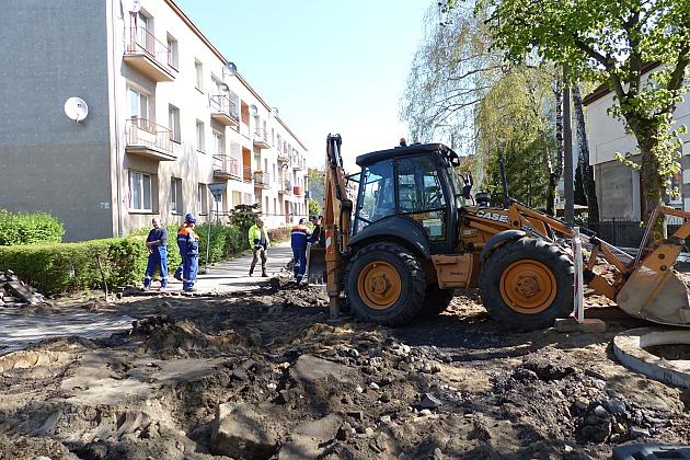 Wykopy na Warszawskiej, asfalt na Monte Cassino i Dworcowej