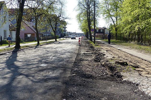 Wykopy na Warszawskiej, asfalt na Monte Cassino i Dworcowej