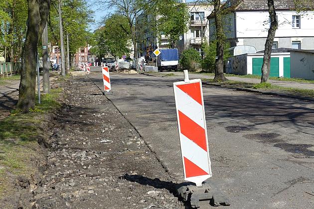 Wykopy na Warszawskiej, asfalt na Monte Cassino i Dworcowej