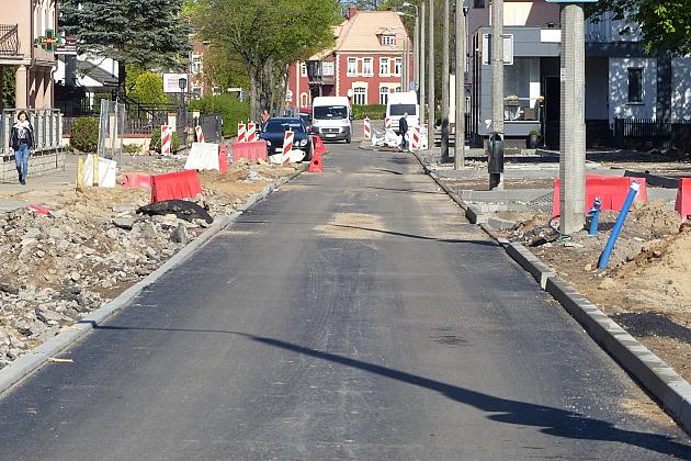Wykopy na Warszawskiej, asfalt na Monte Cassino i Dworcowej
