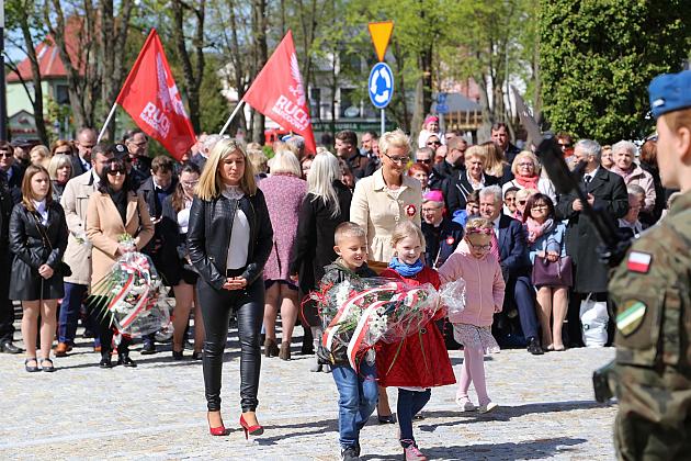 Lębork świętował 228. rocznicę uchwalenia Konstytucji 3 Maja