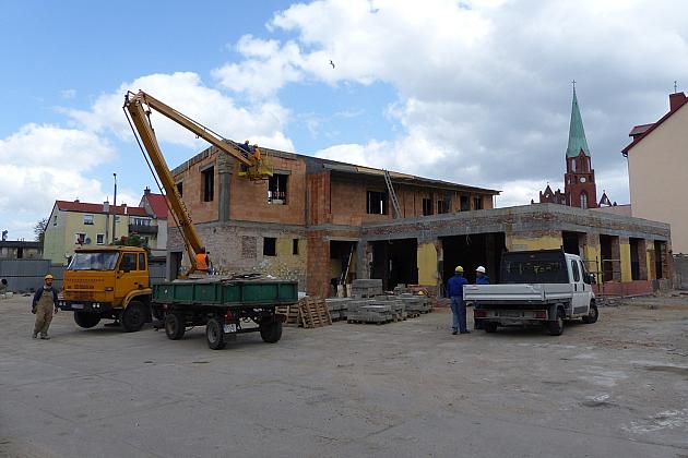 BAZA w budowie. Przy ul. Łokietka powstaje Klub Osiedlowy