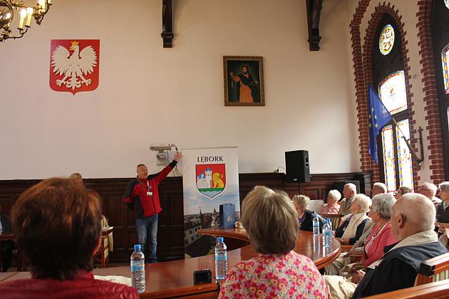 Rada Seniorów Miasta Lauenburg z wizytą w Ratuszu