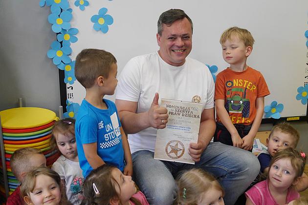 Przedszkole nr 6 odznaczyło „Szeryfów Praw Dziecka”