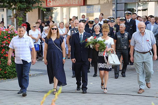 Lęborczanie uczcili 80 rocznicę wybuchu II wojny światowej