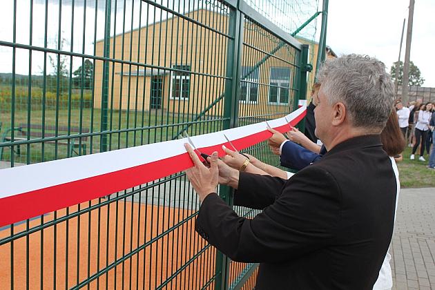 Otwarcie boiska przy Powiatowym Centrum Edukacyjnym