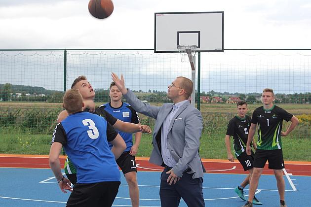 Otwarcie boiska przy Powiatowym Centrum Edukacyjnym