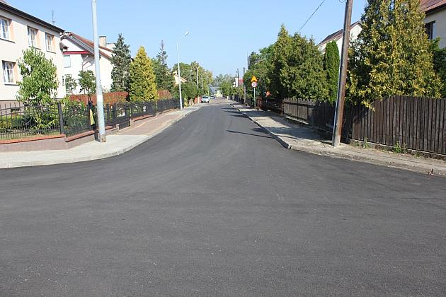 Nowy asfalt na Pionierów, Małoszyckiej, Kolonii i Kilińskiego