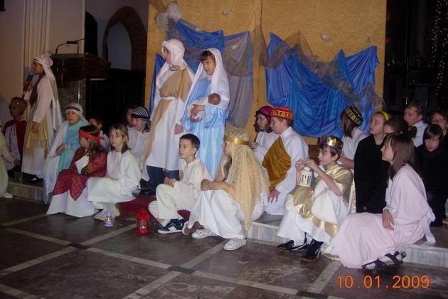 Śpiewali i tańczyli na jasełkowym przeglądzie 
