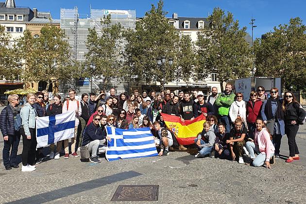 Erasmus+. Uczniowie SP1 w Luksemburgu