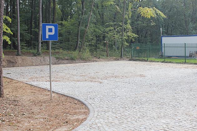 Ulica Piękna z nową nawierzchnią