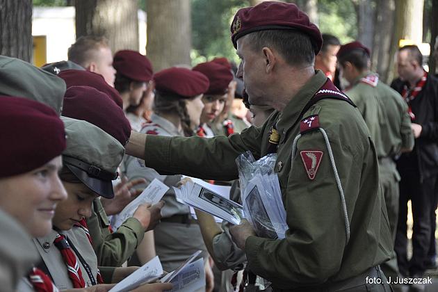 Harcerze z Lęborka na 75. rocznicy Operacji Market Garden