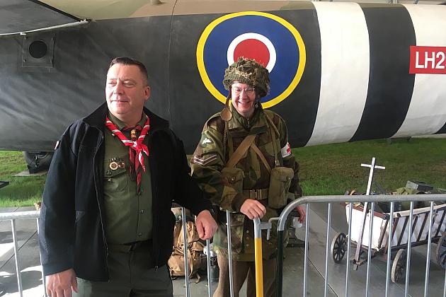 Harcerze z Lęborka na 75. rocznicy Operacji Market Garden