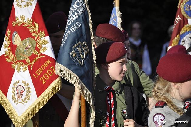 Harcerze z Lęborka na 75. rocznicy Operacji Market Garden