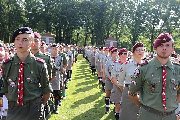Harcerze z Lęborka na 75. rocznicy Operacji Market Garden