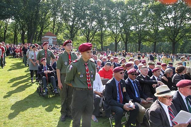 Harcerze z Lęborka na 75. rocznicy Operacji Market Garden