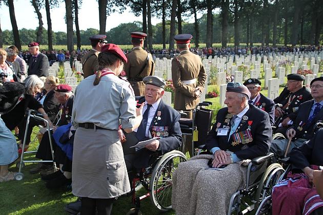Harcerze z Lęborka na 75. rocznicy Operacji Market Garden