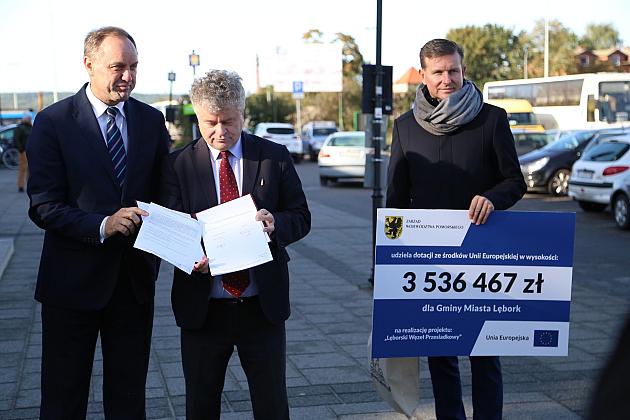 Lęborski Węzeł Przesiadkowy z dodatkowym finansowaniem