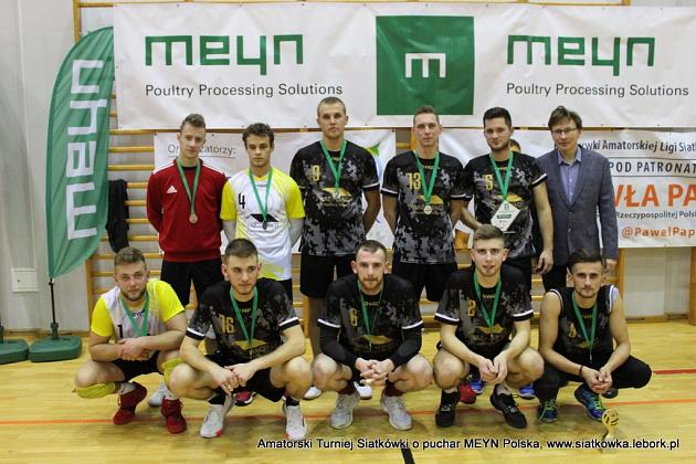 AZS Uniwersytet Gdański zwycięzcą Amatorskiego Turnieju Siatkówki o puchar MEYN Polska