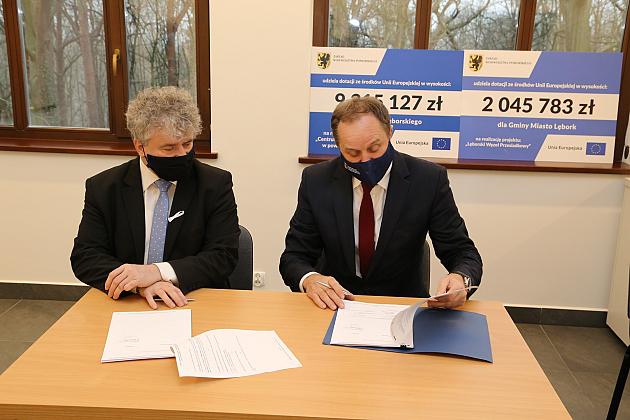 Marszałek przekazał dodatkowe środki unijne na Lęborski Węzeł Przesiadkowy