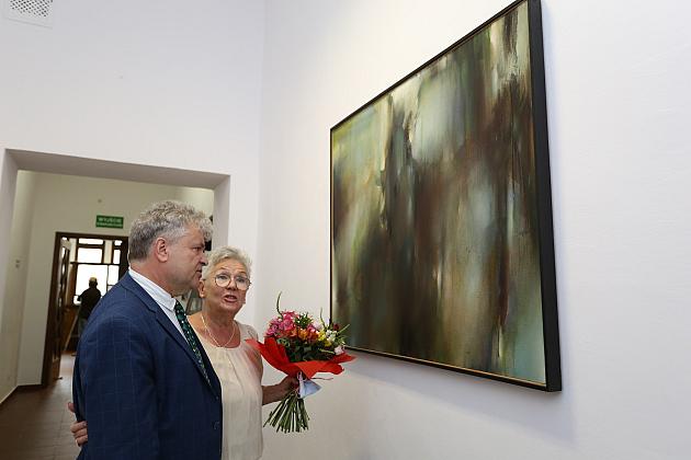 Malarstwo Krzysztofa Grzesiaka w ratuszu