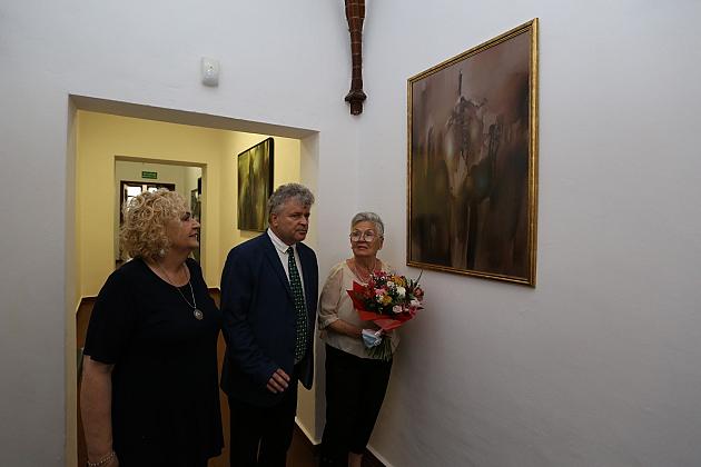 Malarstwo Krzysztofa Grzesiaka w ratuszu