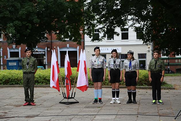 Lębork uczcił 77. Rocznicę wybuchu Powstania Warszawskiego