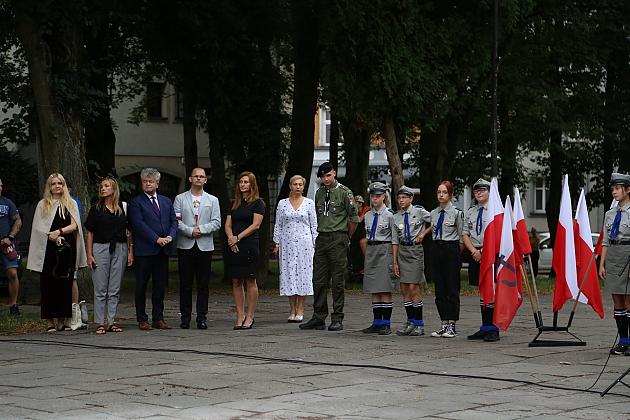 Lębork uczcił 77. Rocznicę wybuchu Powstania Warszawskiego