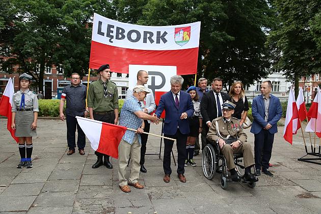 Lębork uczcił 77. Rocznicę wybuchu Powstania Warszawskiego