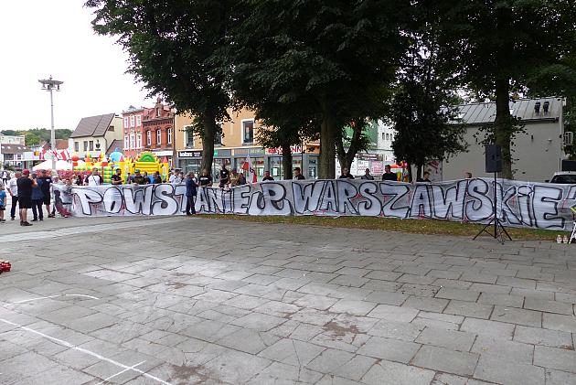 Lębork uczcił 77. Rocznicę wybuchu Powstania Warszawskiego