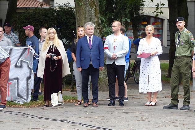 Lębork uczcił 77. Rocznicę wybuchu Powstania Warszawskiego