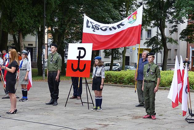 Lębork uczcił 77. Rocznicę wybuchu Powstania Warszawskiego