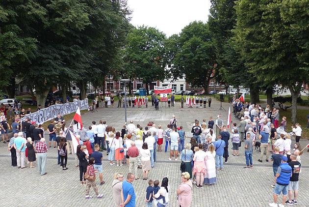 Lębork uczcił 77. Rocznicę wybuchu Powstania Warszawskiego