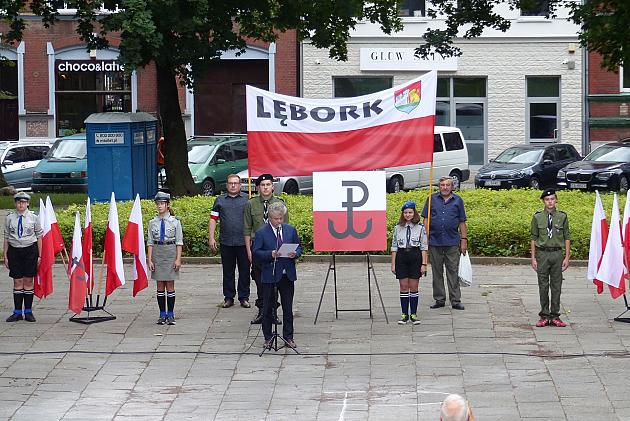 Lębork uczcił 77. Rocznicę wybuchu Powstania Warszawskiego
