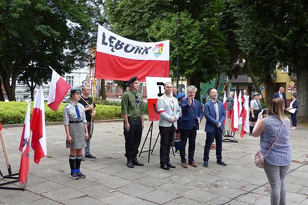 Lębork uczcił 77. Rocznicę wybuchu Powstania Warszawskiego