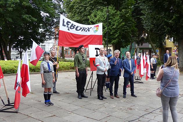Lębork uczcił 77. Rocznicę wybuchu Powstania Warszawskiego