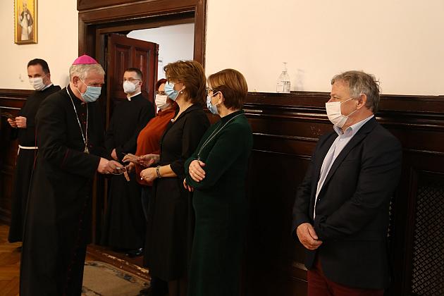 Wizyta duszpasterska w Ratuszu