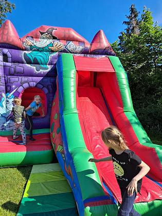 Piknik dla dzieci w rewitalizowanym obszarze