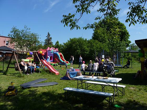 Piknik dla dzieci w rewitalizowanym obszarze