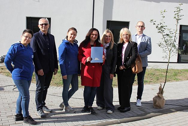 Miasto Lębork po raz drugi wsparło budowę hospicjum w Pogorzelicach