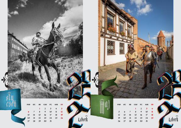 Miejski kalendarz na 2025 rok z mocną średniowieczną nutą