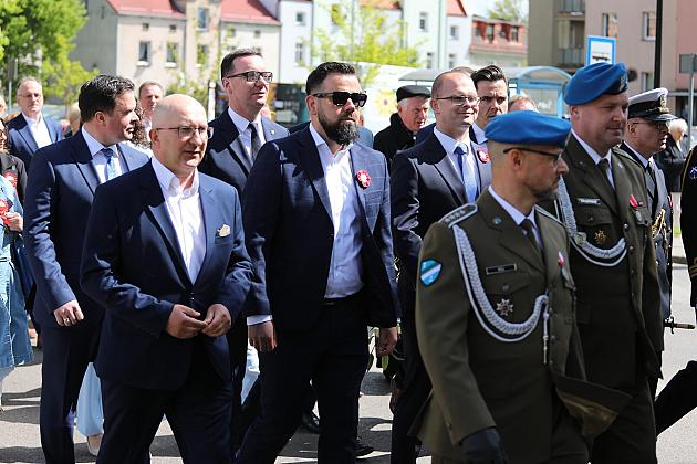 Lęborczanie uroczyście świętowali 234. rocznicę uchwalenia Konstytucji 3 Maja