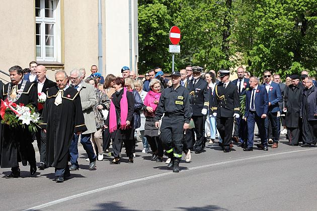 Lęborczanie uroczyście świętowali 234. rocznicę uchwalenia Konstytucji 3 Maja